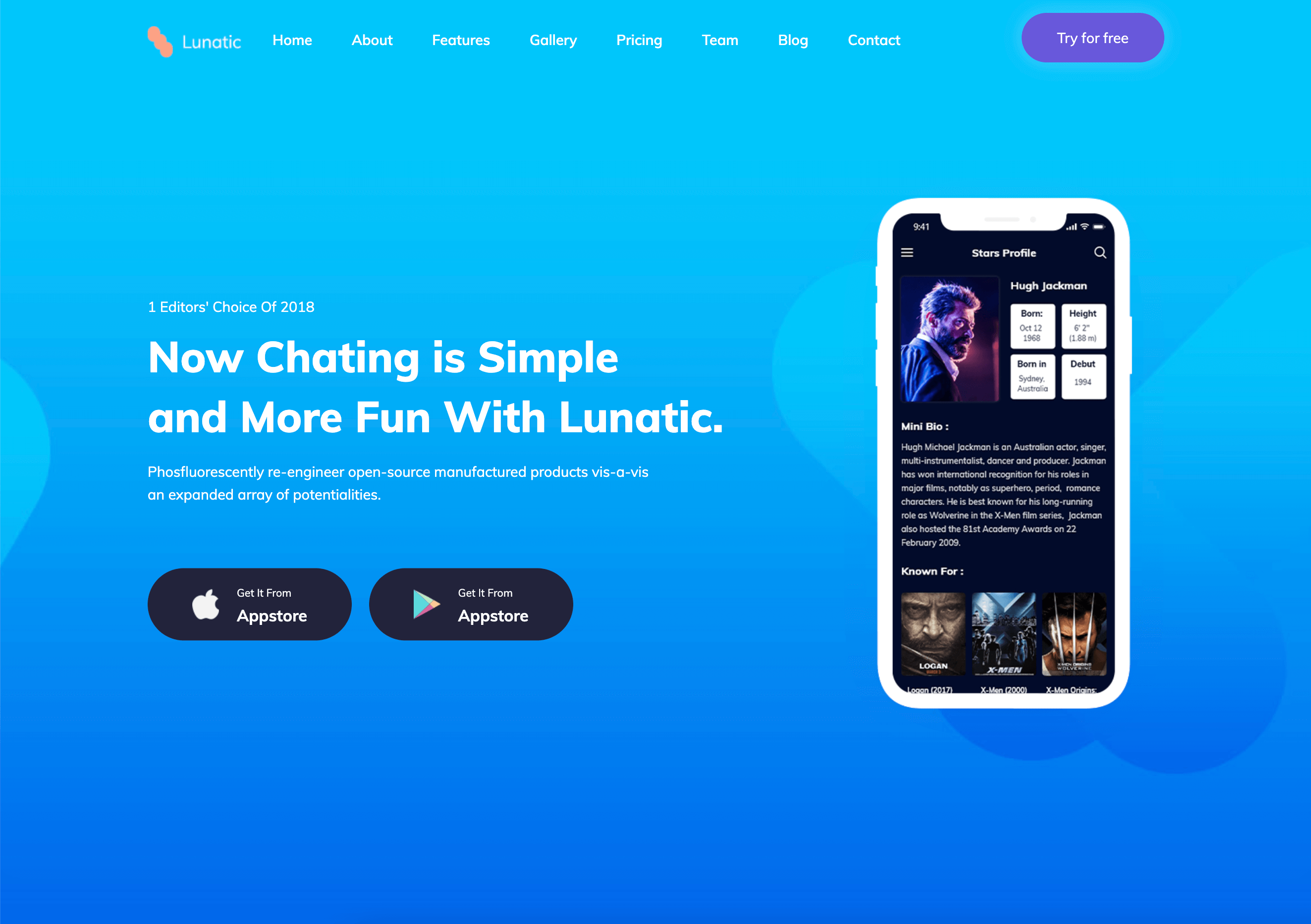 Free HTML5 Website Template by gettemplates.co