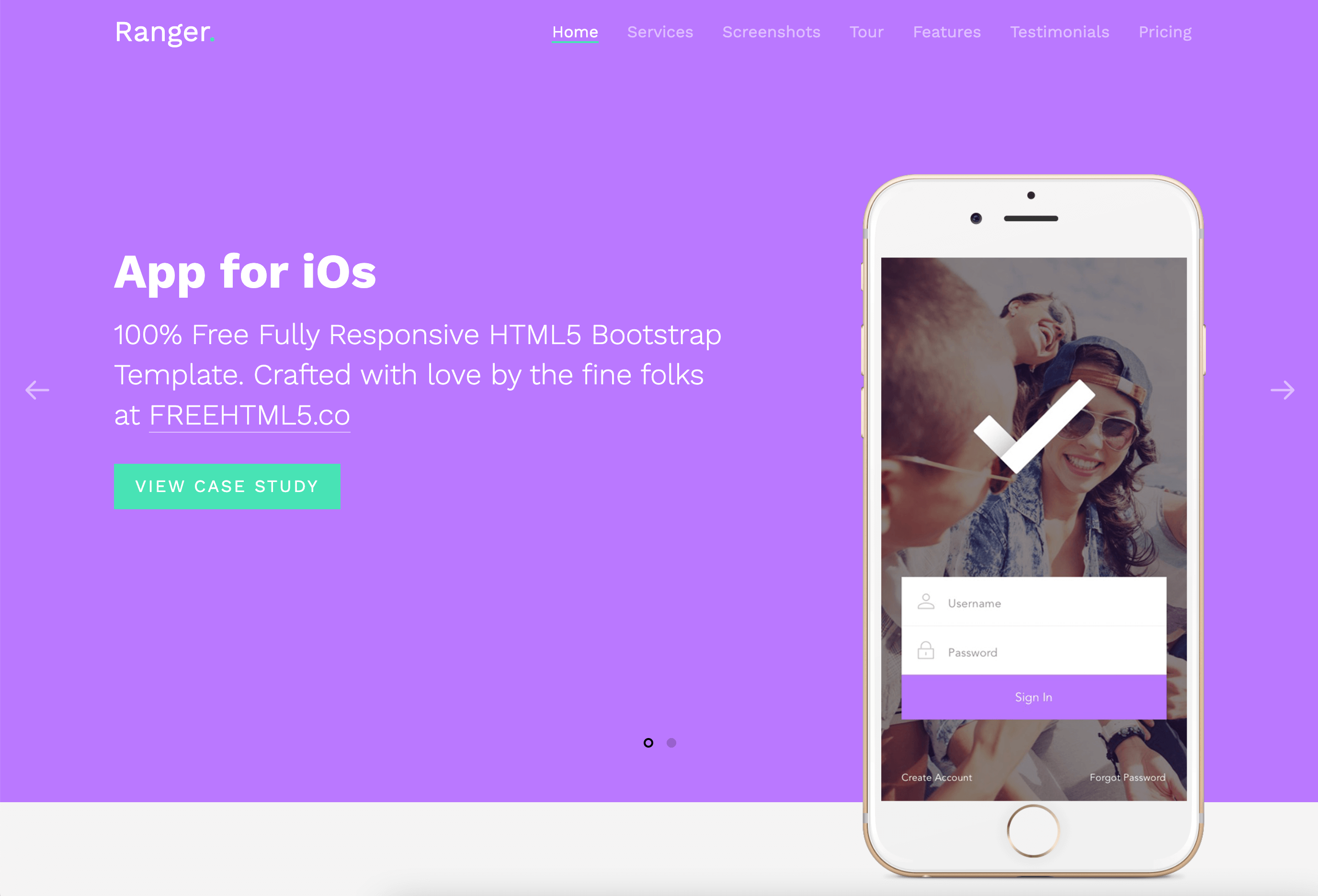 Free HTML5 Website Template by gettemplates.co