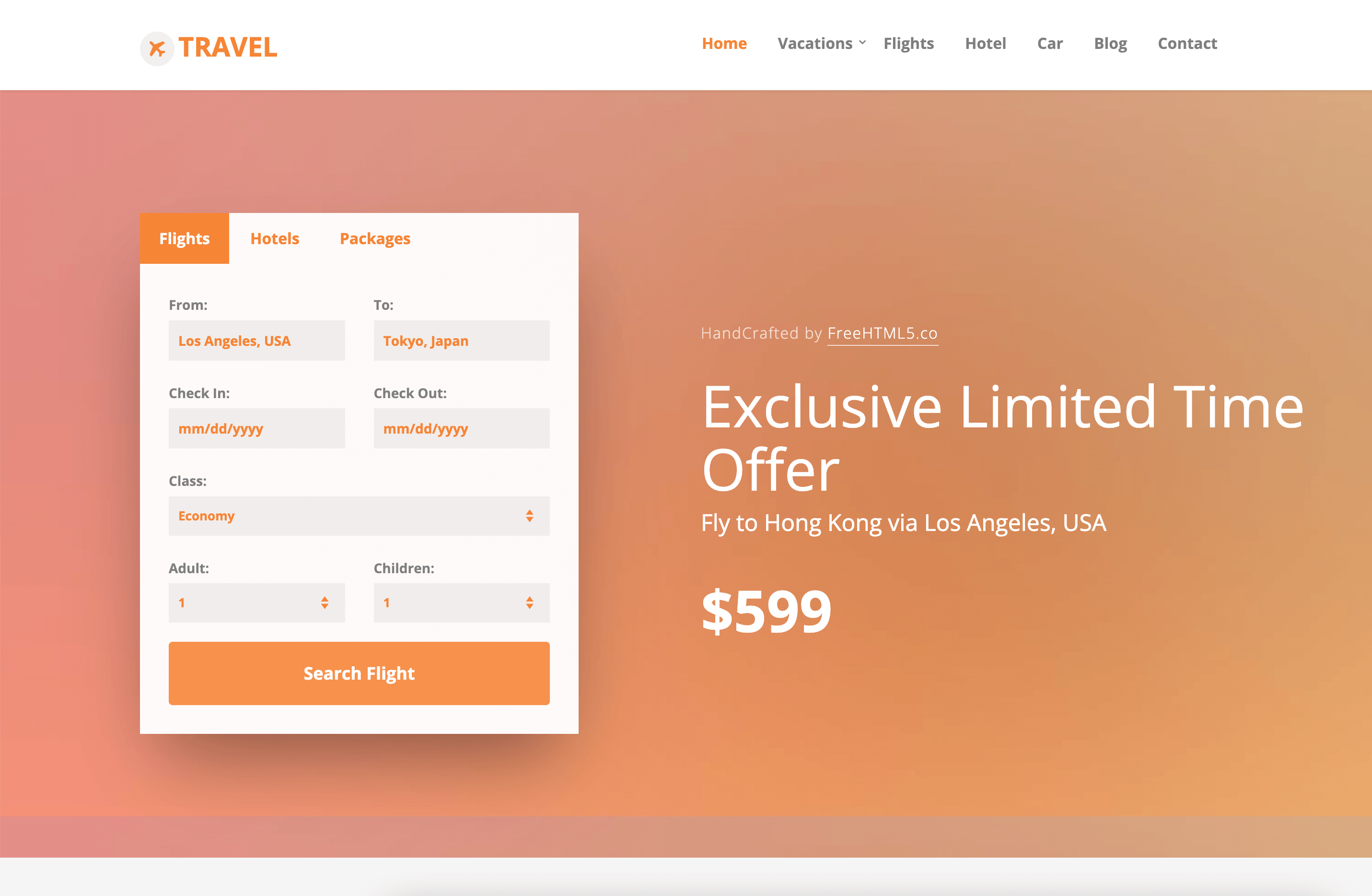 Free HTML5 Website Template by gettemplates.co