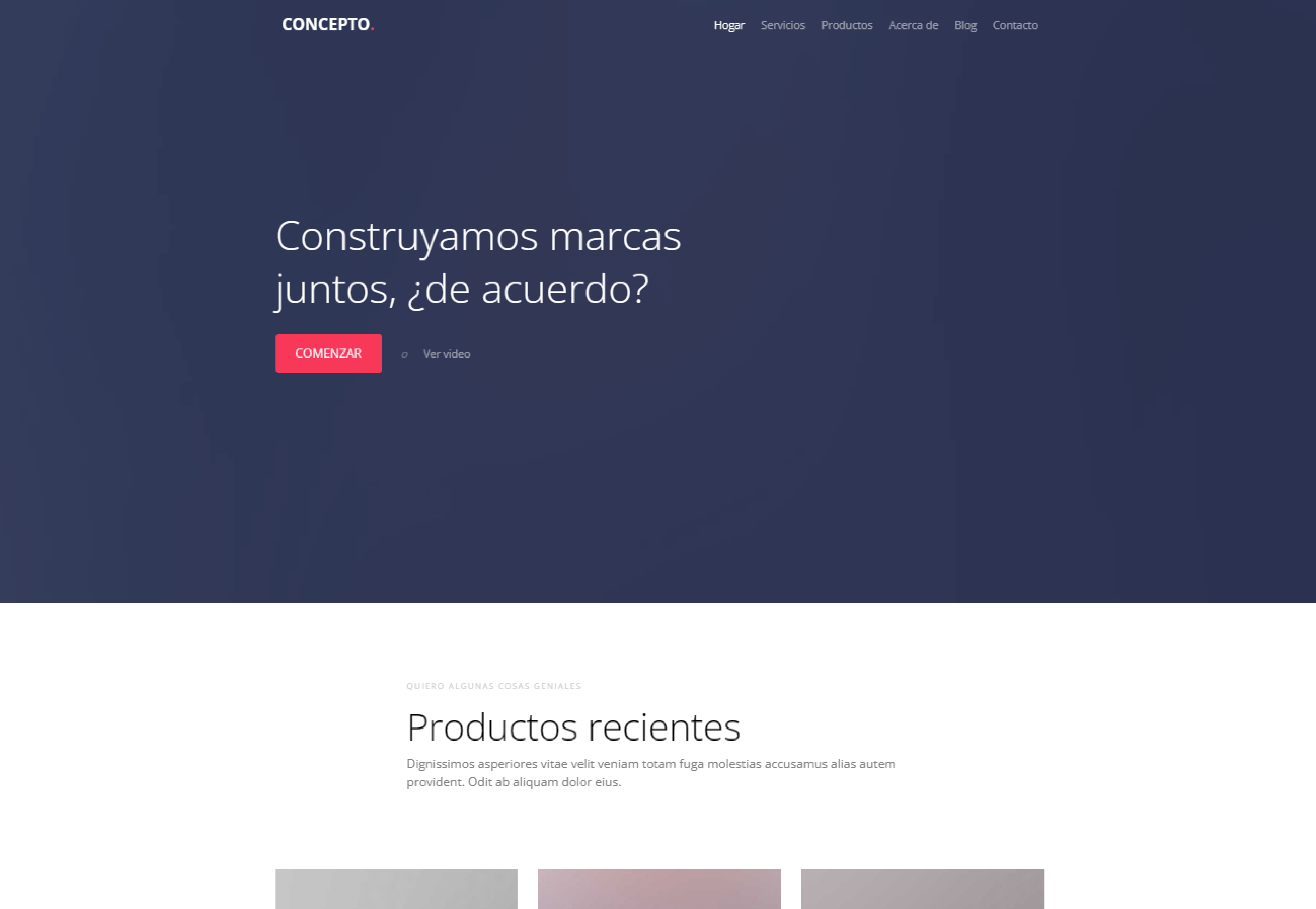 Free HTML5 Website Template by gettemplates.co